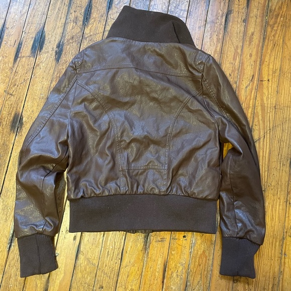 Brown Pleather Jacket ~ Rue21 - Picture 6 of 6